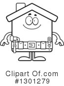House Clipart #1301279 by Cory Thoman