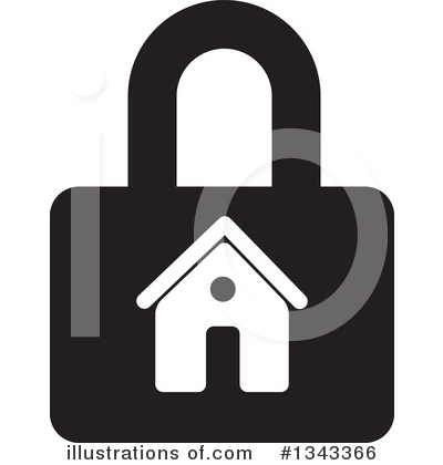 Royalty-Free (RF) House Clipart Illustration by ColorMagic - Stock Sample #1343366