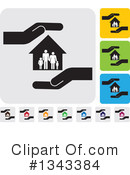 House Clipart #1343384 by ColorMagic