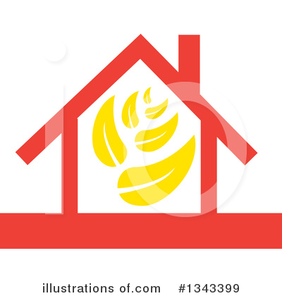 Royalty-Free (RF) House Clipart Illustration by ColorMagic - Stock Sample #1343399
