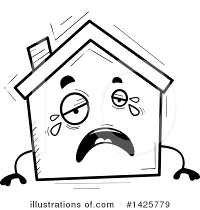 Royalty-Free (RF) House Clipart Illustration by Cory Thoman - Stock Sample #1425779