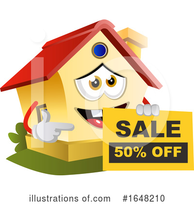 Royalty-Free (RF) House Clipart Illustration by Morphart Creations - Stock Sample #1648210