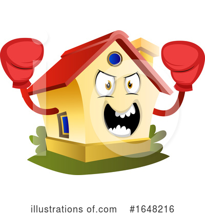Royalty-Free (RF) House Clipart Illustration by Morphart Creations - Stock Sample #1648216