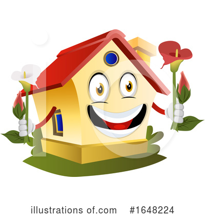 Royalty-Free (RF) House Clipart Illustration by Morphart Creations - Stock Sample #1648224