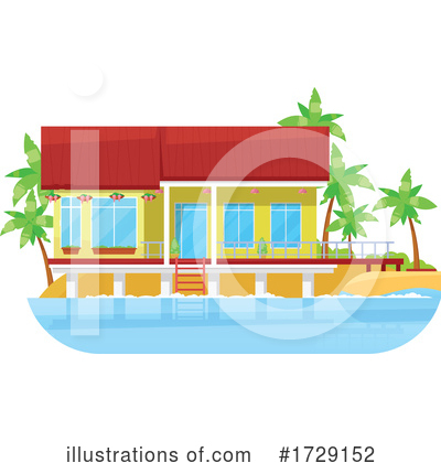 Royalty-Free (RF) House Clipart Illustration by Vector Tradition SM - Stock Sample #1729152