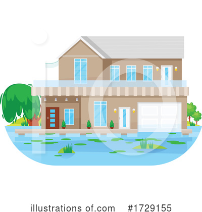 Royalty-Free (RF) House Clipart Illustration by Vector Tradition SM - Stock Sample #1729155