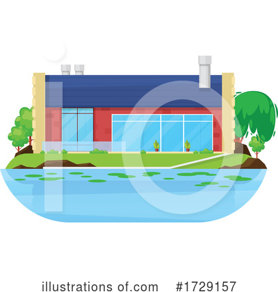 Royalty-Free (RF) House Clipart Illustration by Vector Tradition SM - Stock Sample #1729157