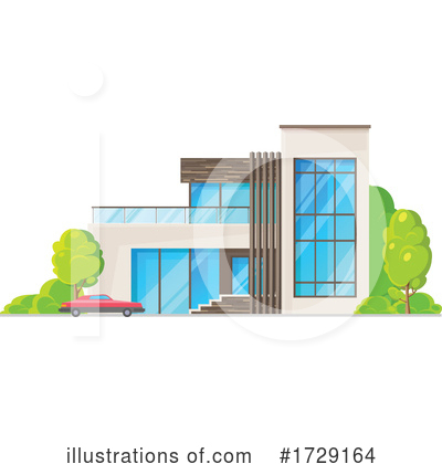 Royalty-Free (RF) House Clipart Illustration by Vector Tradition SM - Stock Sample #1729164
