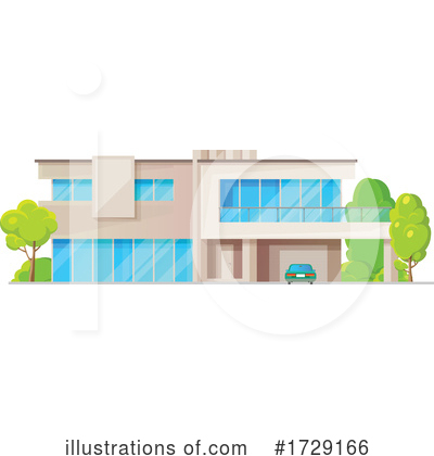 Royalty-Free (RF) House Clipart Illustration by Vector Tradition SM - Stock Sample #1729166