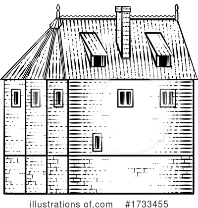 Royalty-Free (RF) House Clipart Illustration by AtStockIllustration - Stock Sample #1733455