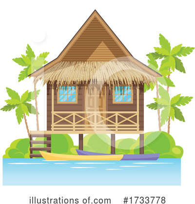 Royalty-Free (RF) House Clipart Illustration by Vector Tradition SM - Stock Sample #1733778