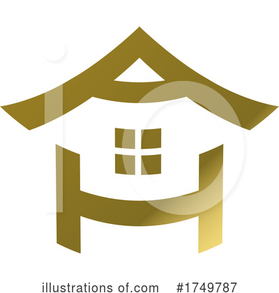 Royalty-Free (RF) House Clipart Illustration by Lal Perera - Stock Sample #1749787