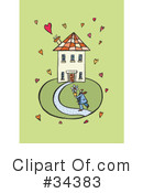 House Clipart #34383 by Lisa Arts