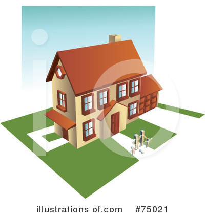 House Clipart #75021 by Tonis Pan