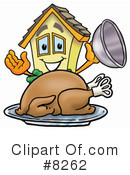 House Clipart #8262 by Mascot Junction