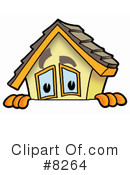 House Clipart #8264 by Mascot Junction