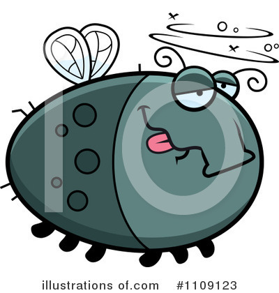 Royalty-Free (RF) House Fly Clipart Illustration by Cory Thoman - Stock Sample #1109123
