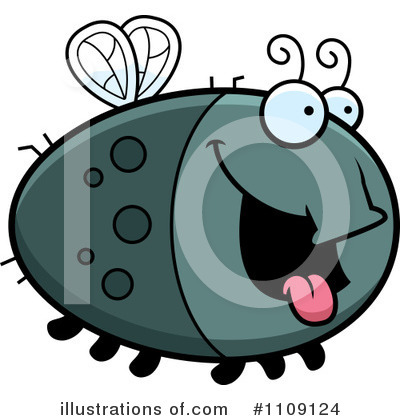 Royalty-Free (RF) House Fly Clipart Illustration by Cory Thoman - Stock Sample #1109124