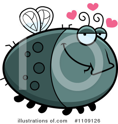Royalty-Free (RF) House Fly Clipart Illustration by Cory Thoman - Stock Sample #1109126