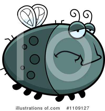 Royalty-Free (RF) House Fly Clipart Illustration by Cory Thoman - Stock Sample #1109127