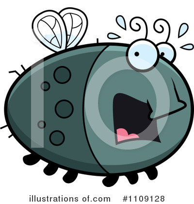 Royalty-Free (RF) House Fly Clipart Illustration by Cory Thoman - Stock Sample #1109128