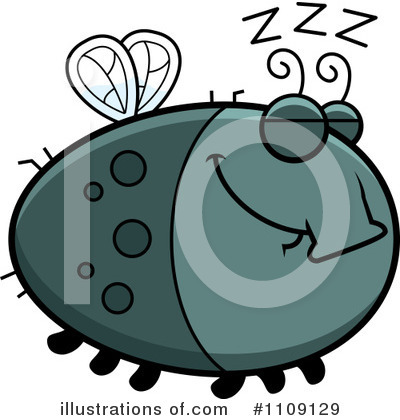 Royalty-Free (RF) House Fly Clipart Illustration by Cory Thoman - Stock Sample #1109129