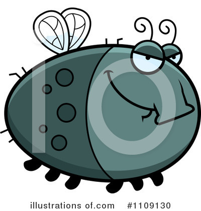 Royalty-Free (RF) House Fly Clipart Illustration by Cory Thoman - Stock Sample #1109130