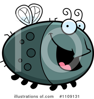Royalty-Free (RF) House Fly Clipart Illustration by Cory Thoman - Stock Sample #1109131