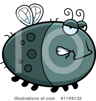 Royalty-Free (RF) House Fly Clipart Illustration by Cory Thoman - Stock Sample #1109132