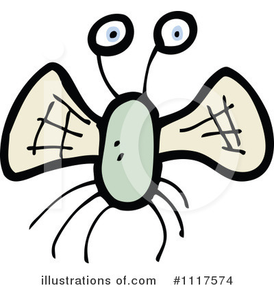 House Flies Clipart #1117574 by lineartestpilot