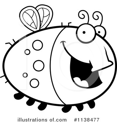Royalty-Free (RF) House Fly Clipart Illustration by Cory Thoman - Stock Sample #1138477
