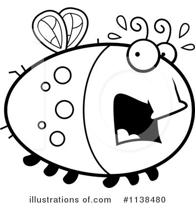 Royalty-Free (RF) House Fly Clipart Illustration by Cory Thoman - Stock Sample #1138480
