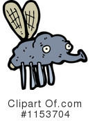 House Fly Clipart #1153704 by lineartestpilot