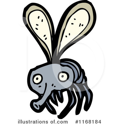 Royalty-Free (RF) House Fly Clipart Illustration by lineartestpilot - Stock Sample #1168184