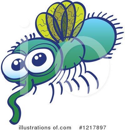 Flies Clipart #1217897 by Zooco