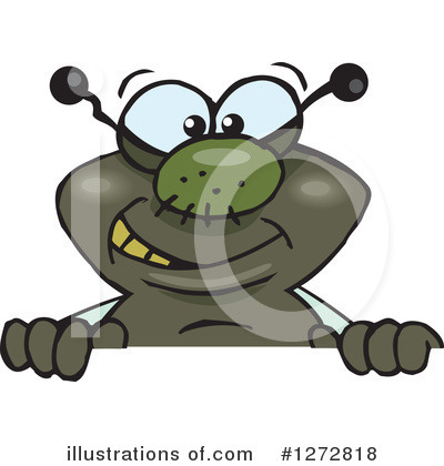 House Fly Clipart #1272818 by Dennis Holmes Designs