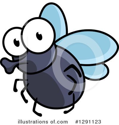 Royalty-Free (RF) House Fly Clipart Illustration by Vector Tradition SM - Stock Sample #1291123