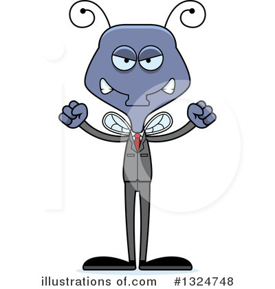 Royalty-Free (RF) House Fly Clipart Illustration by Cory Thoman - Stock Sample #1324748