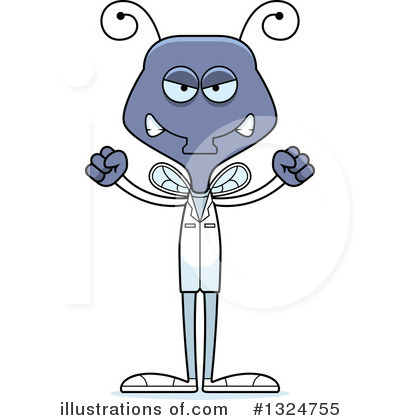 Royalty-Free (RF) House Fly Clipart Illustration by Cory Thoman - Stock Sample #1324755