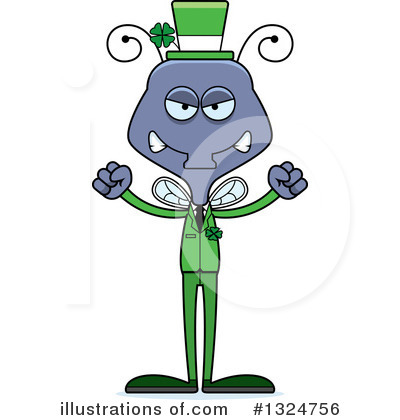 Royalty-Free (RF) House Fly Clipart Illustration by Cory Thoman - Stock Sample #1324756