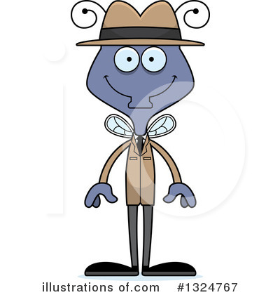 Royalty-Free (RF) House Fly Clipart Illustration by Cory Thoman - Stock Sample #1324767