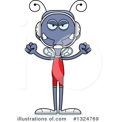 Royalty-Free (RF) House Fly Clipart Illustration by Cory Thoman - Stock Sample #1324769