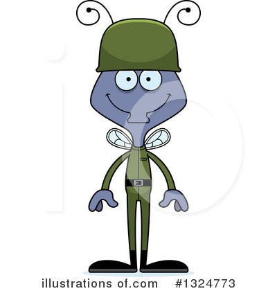 Royalty-Free (RF) House Fly Clipart Illustration by Cory Thoman - Stock Sample #1324773