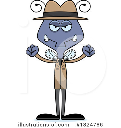 Royalty-Free (RF) House Fly Clipart Illustration by Cory Thoman - Stock Sample #1324786
