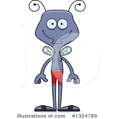 Royalty-Free (RF) House Fly Clipart Illustration by Cory Thoman - Stock Sample #1324789