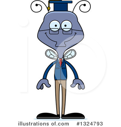 Royalty-Free (RF) House Fly Clipart Illustration by Cory Thoman - Stock Sample #1324793