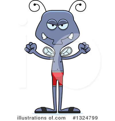 Royalty-Free (RF) House Fly Clipart Illustration by Cory Thoman - Stock Sample #1324799