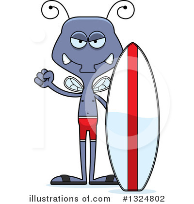 Royalty-Free (RF) House Fly Clipart Illustration by Cory Thoman - Stock Sample #1324802