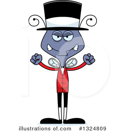 Royalty-Free (RF) House Fly Clipart Illustration by Cory Thoman - Stock Sample #1324809