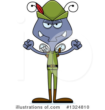 Royalty-Free (RF) House Fly Clipart Illustration by Cory Thoman - Stock Sample #1324810